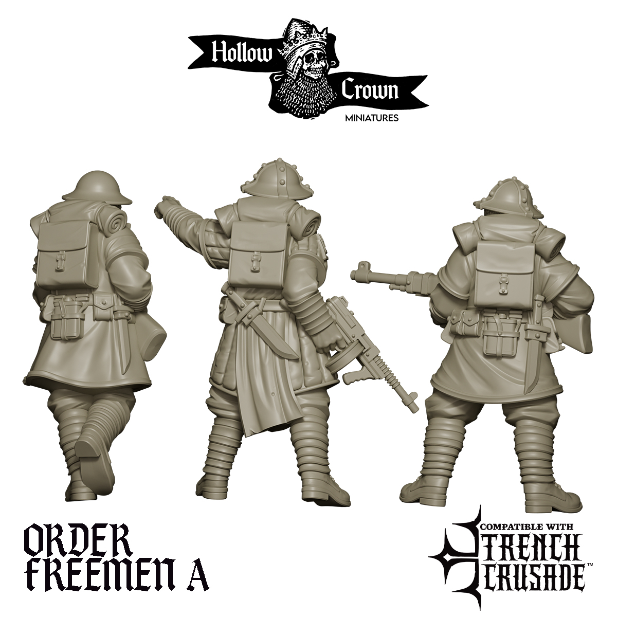 Cruciform Order of St George Freemen A by Hollow Crown Miniatures - Image 2