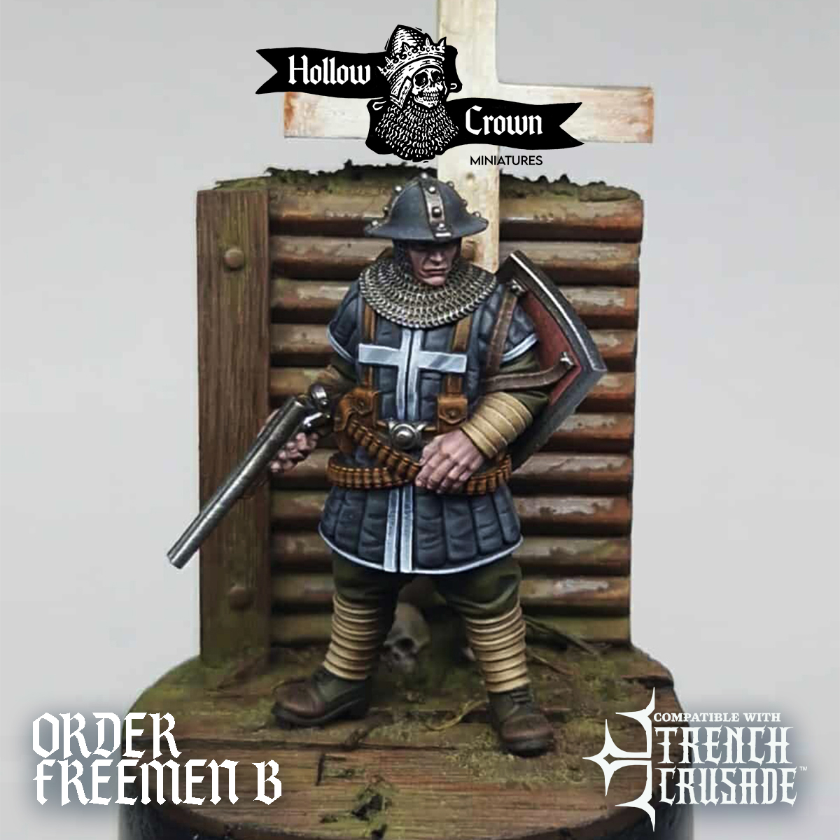 Cruciform Order of St George Freemen B by Hollow Crown Miniatures - Image 3