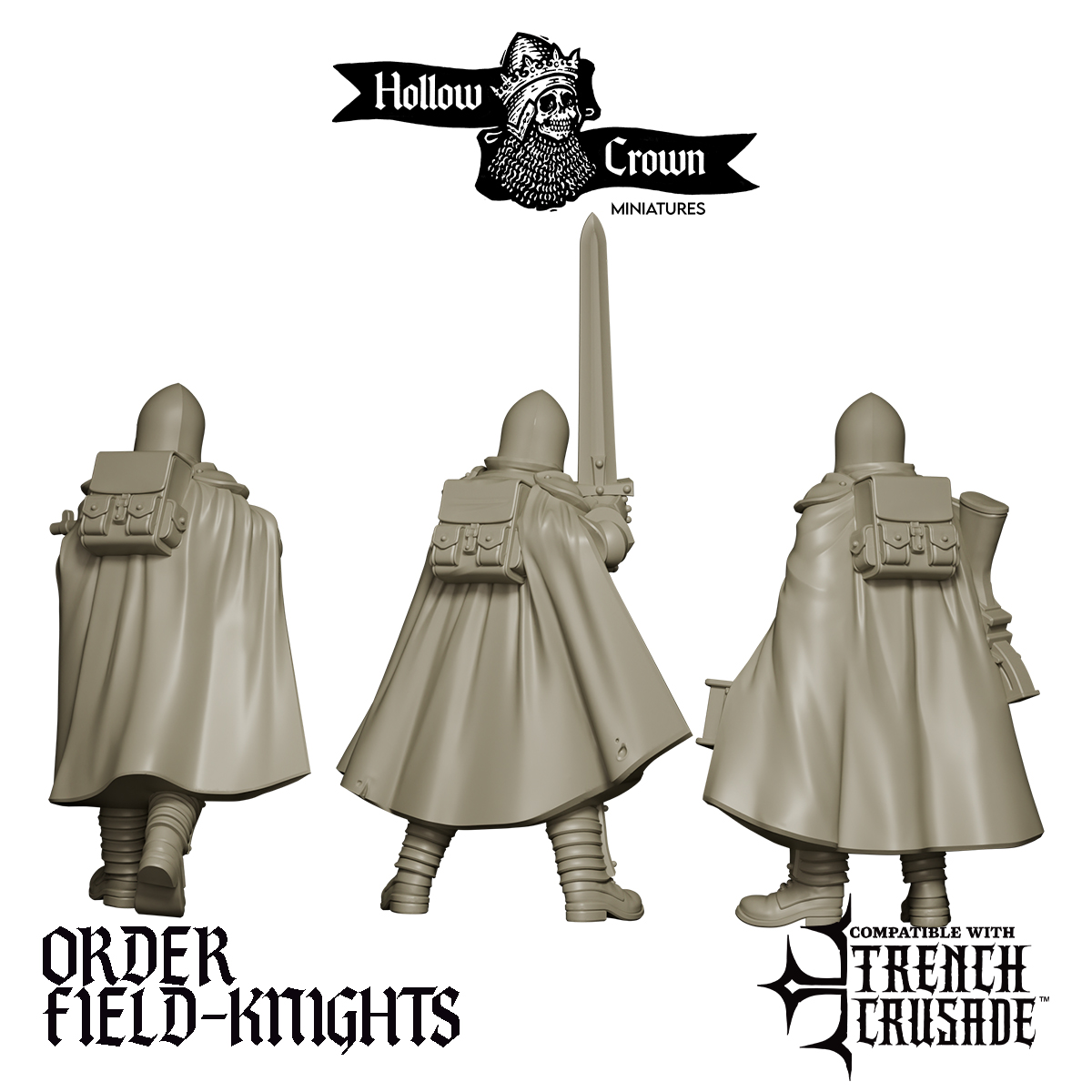 Cruciform Order of St George Field-Knights by Hollow Crown Miniatures - Image 2