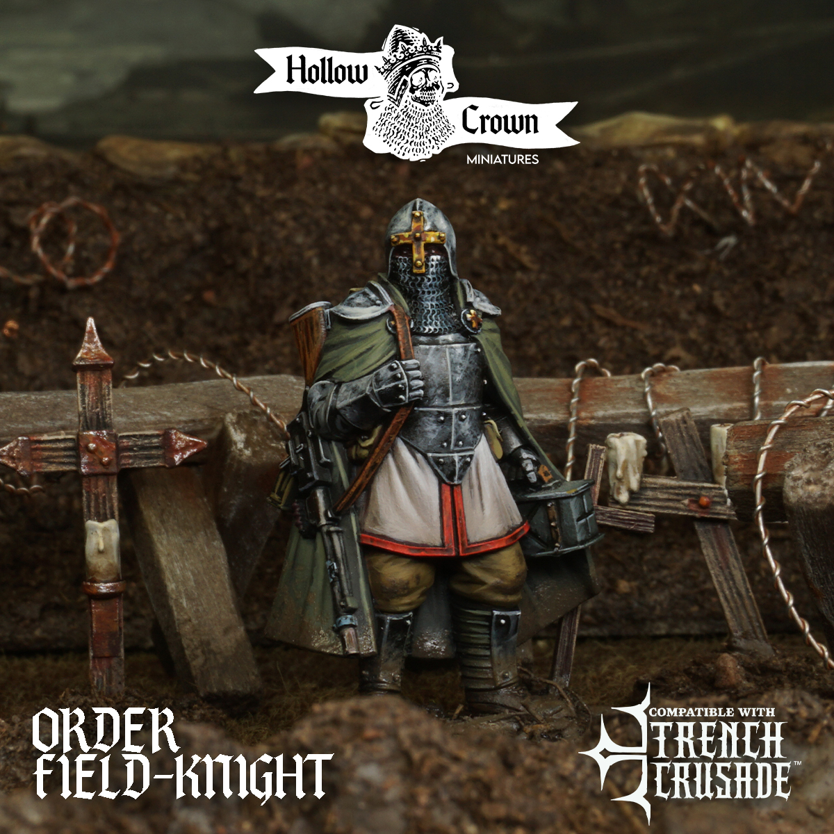 Cruciform Order of St George Field-Knights by Hollow Crown Miniatures - Image 3