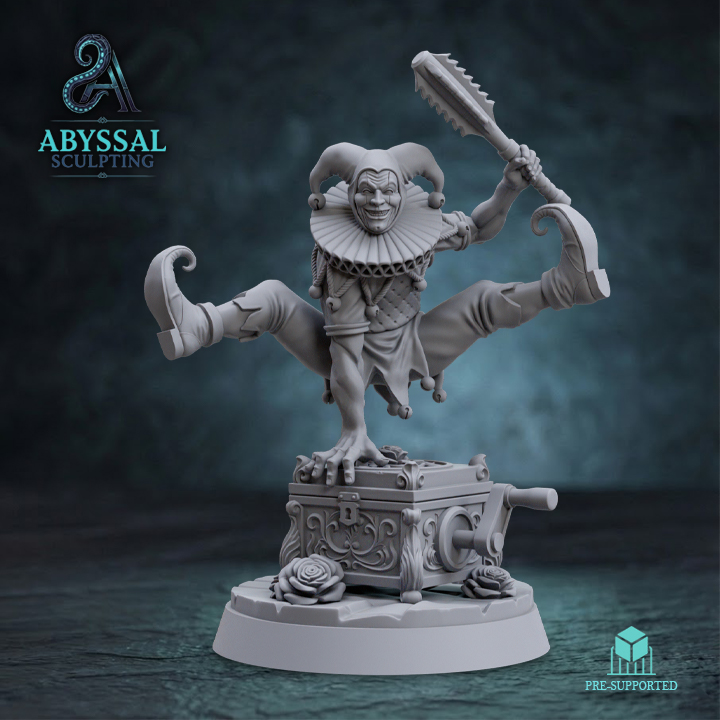 Grimbo | The Mad Fool by Abyssal Sculpting, is a proxy for Heretic Trooper, in Heretic Legion.