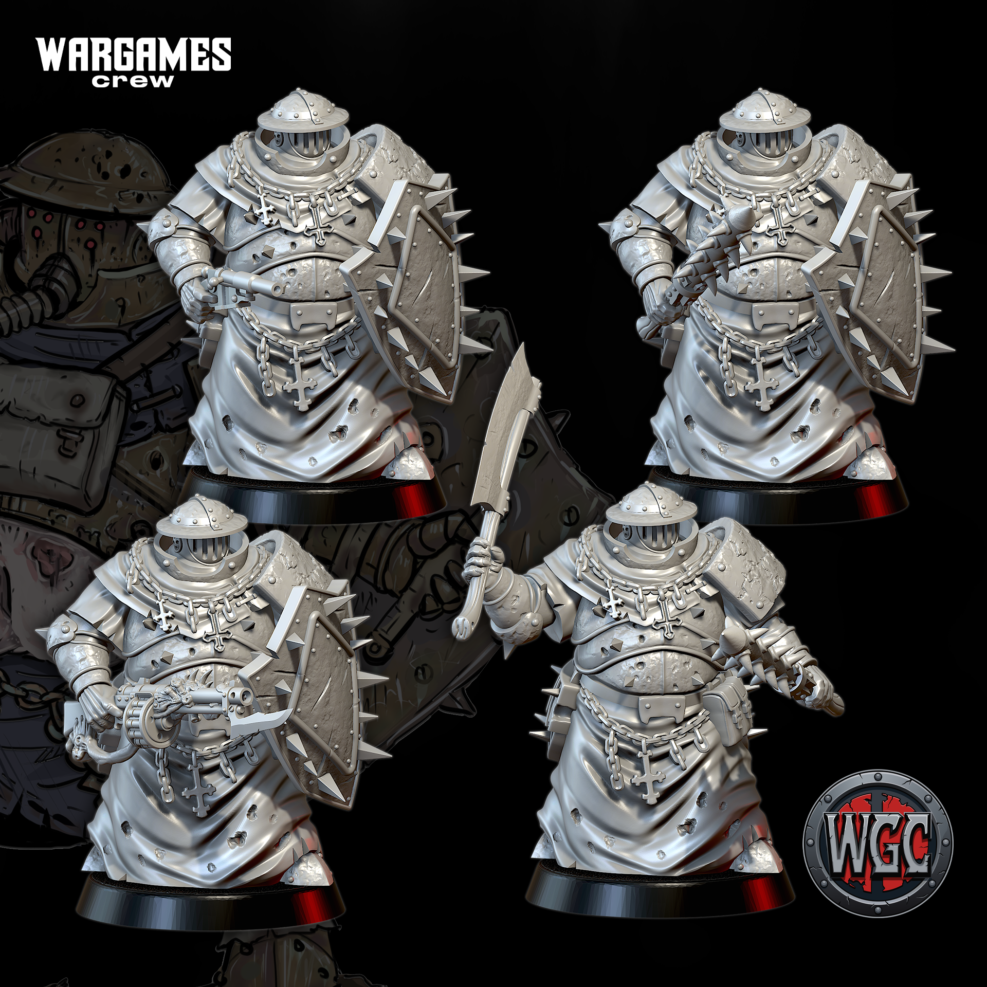 Blacktear Mourning Knight #5 by WargamesCrew - Image 3