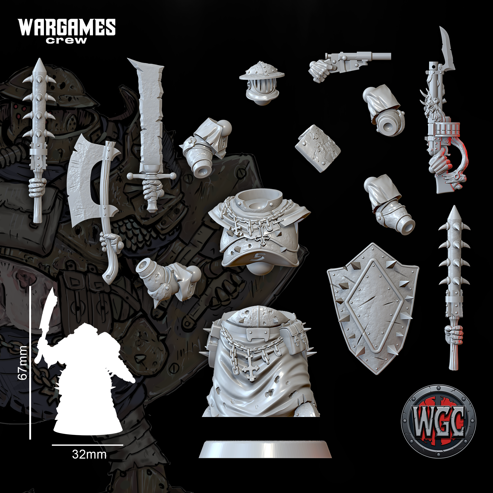 Blacktear Mourning Knight #5 by WargamesCrew - Image 4