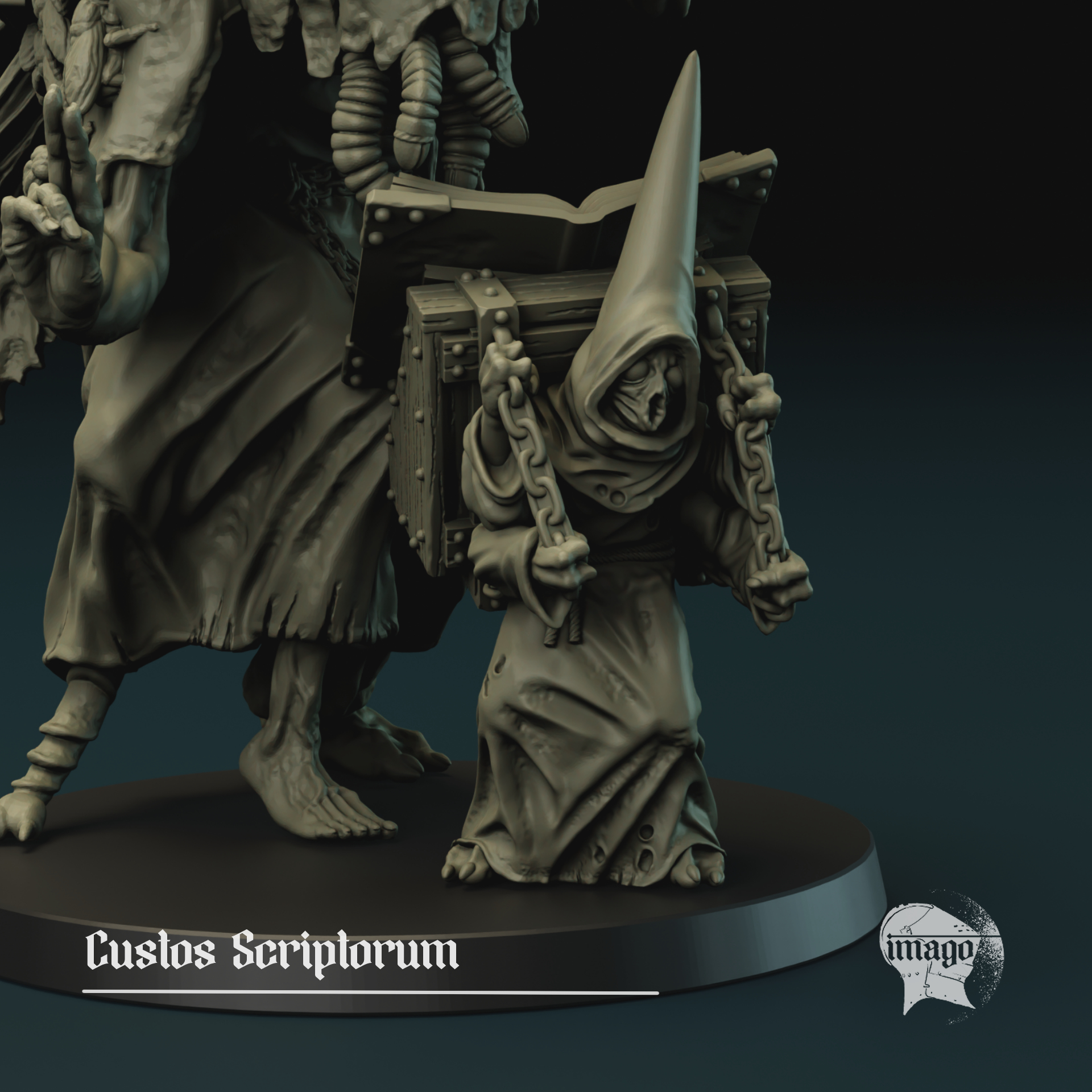 Custos Scriptorum Mercenary - 6 months Loyalty Reward by Imago Miniatures - Image 2