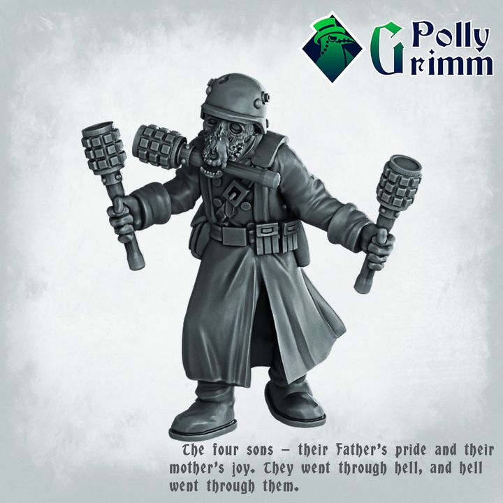 The Unhallowed Farm. Fourth Son by PollyGrimm, is a proxy for Heretic Trooper, in Heretic Legion.