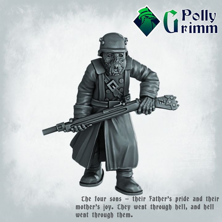 The Unhallowed Farm. Third Son by PollyGrimm, is a proxy for Heretic Trooper, in Heretic Legion.