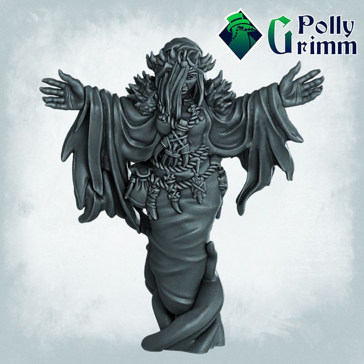 Twisted Cult. Elder witch. Madonna of the Forest by PollyGrimm, is a proxy for Heretic Priest, in Heretic Legion.