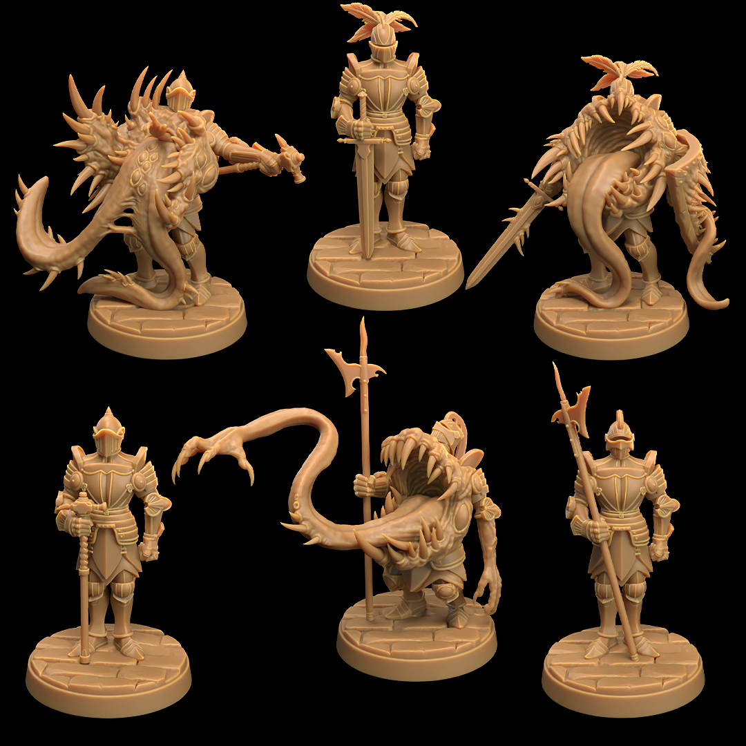Armor Mimics by DragonTrappersLodge, is a proxy for Butcher Knight, Dessicated Husk, in Cult of the Black Grail.
