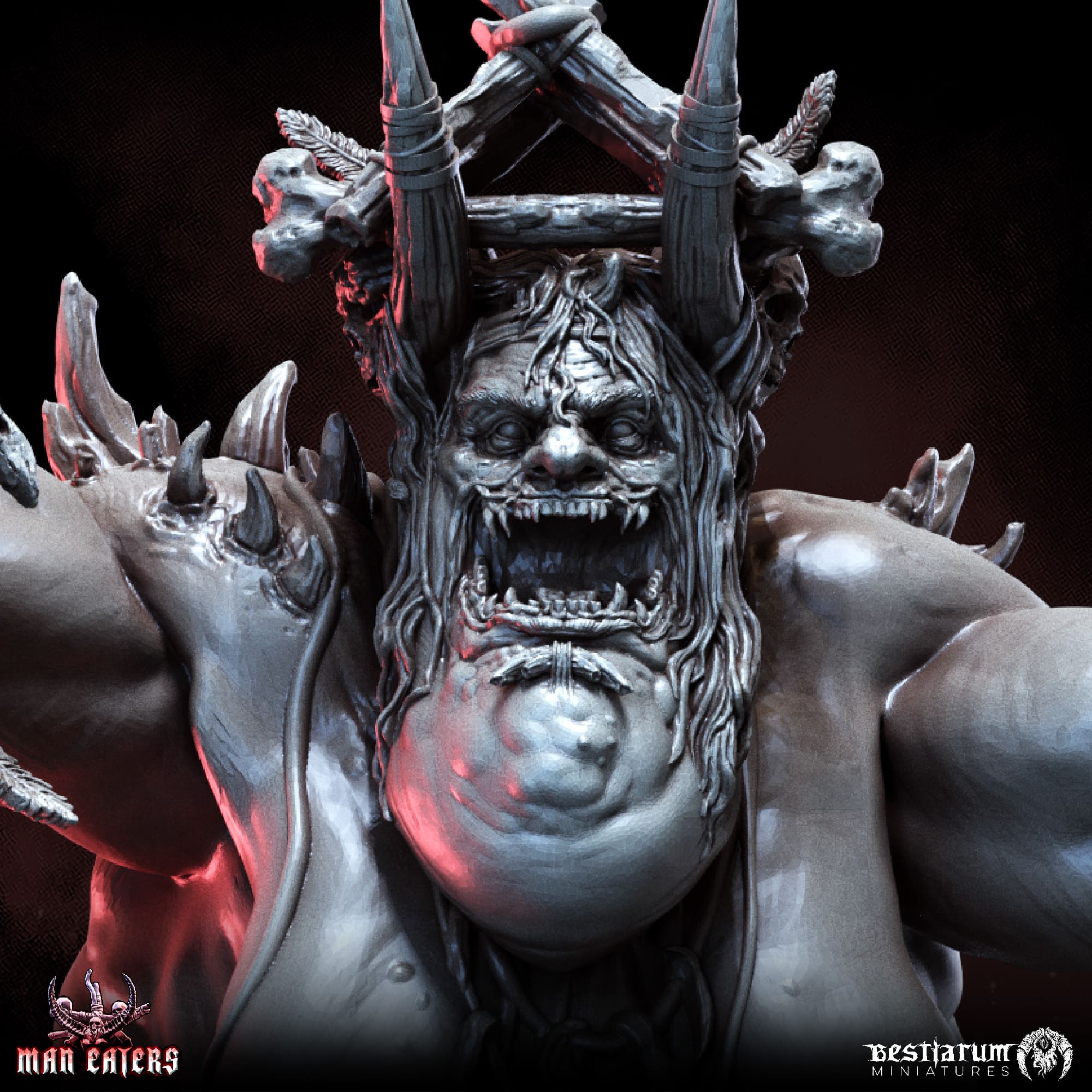 Haruspex | Man Eaters | Cannibal Cult by Bestiarum Miniatures - Image 2