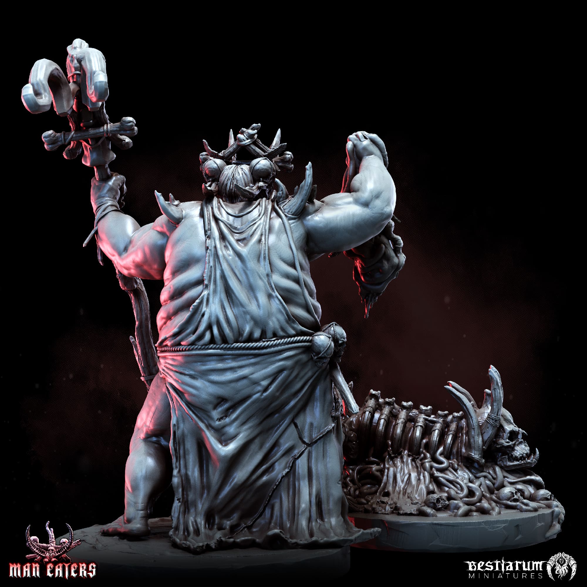 Haruspex | Man Eaters | Cannibal Cult by Bestiarum Miniatures - Image 3