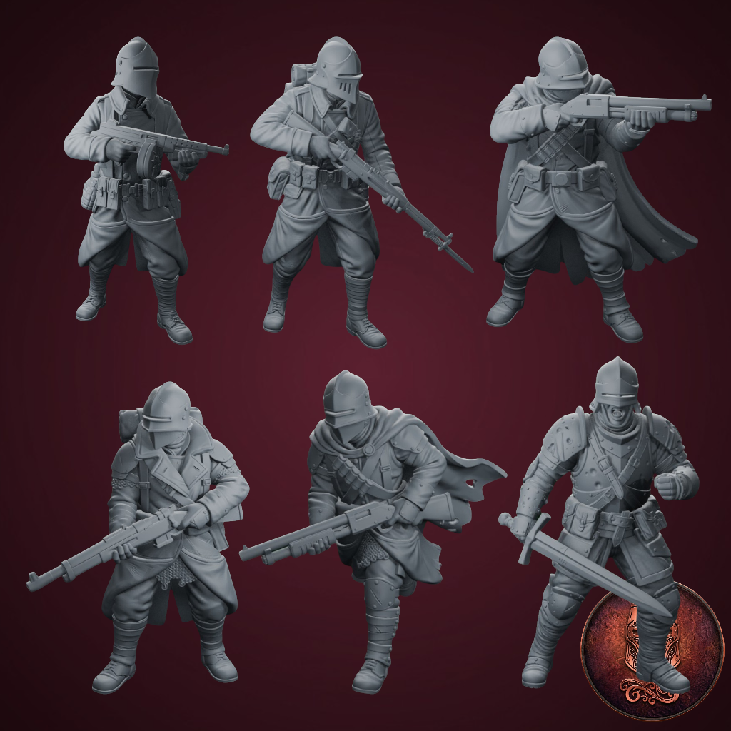 Trench Soldiers – The Sacred Expedition by AlbusMiles, is a proxy for Yeoman, in The Principality of New Antioch.