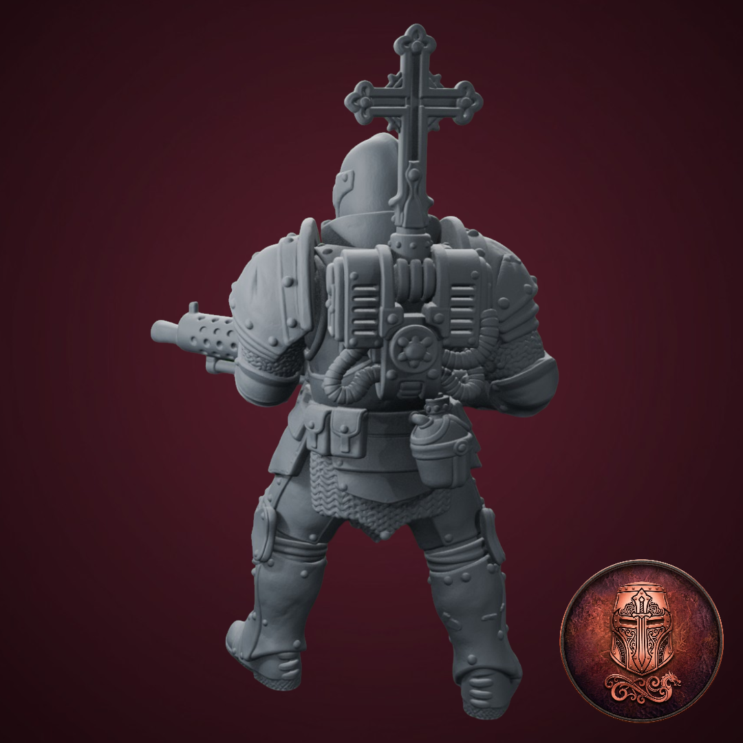 Heavy Machine Gunner – The Sacred Expedition by AlbusMiles - Image 2
