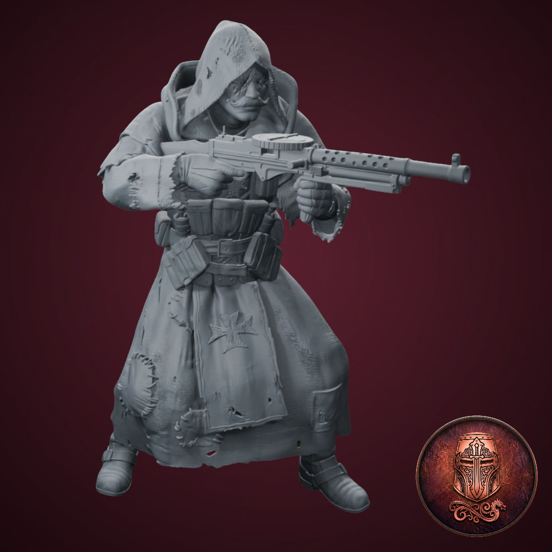 Marksman Chaplain – The Sacred Expedition by AlbusMiles, is a proxy for Sniper Priest, in The Principality of New Antioch.