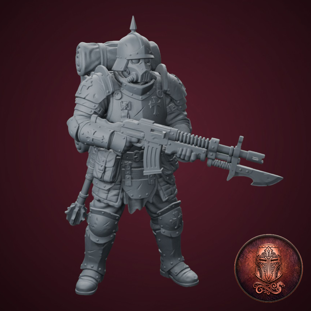 Trench Breaker – The Sacred Expedition by AlbusMiles, is a proxy for Shocktrooper, in The Principality of New Antioch.