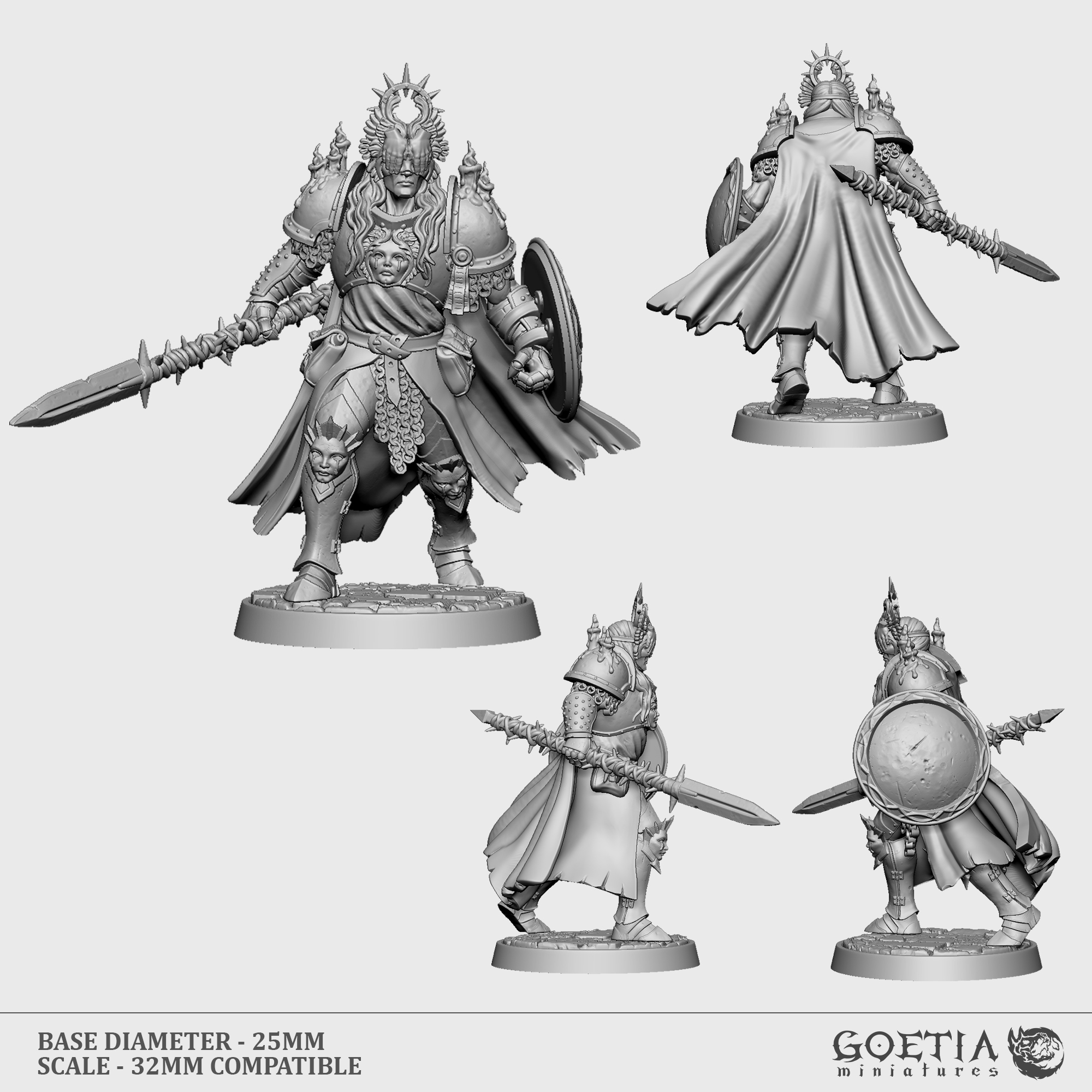 Mariel, Lance of the Justs | The Ivreanate by Goetia Miniatures - Image 2
