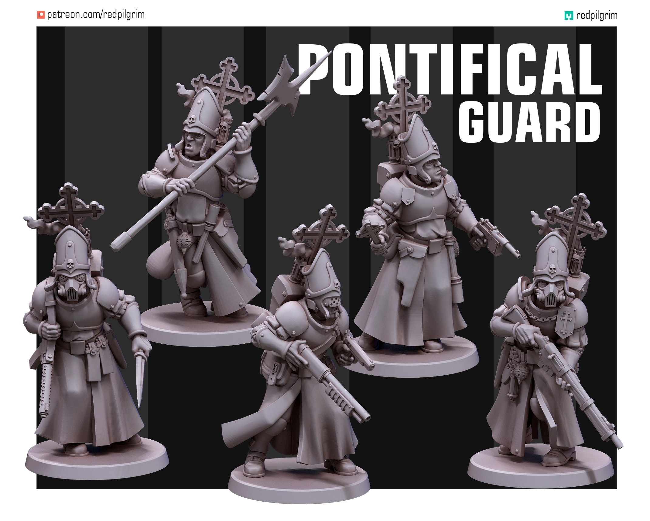 PONTIFICAL GUARD by RedPilgrim, is a proxy for Shocktrooper, in The Principality of New Antioch.