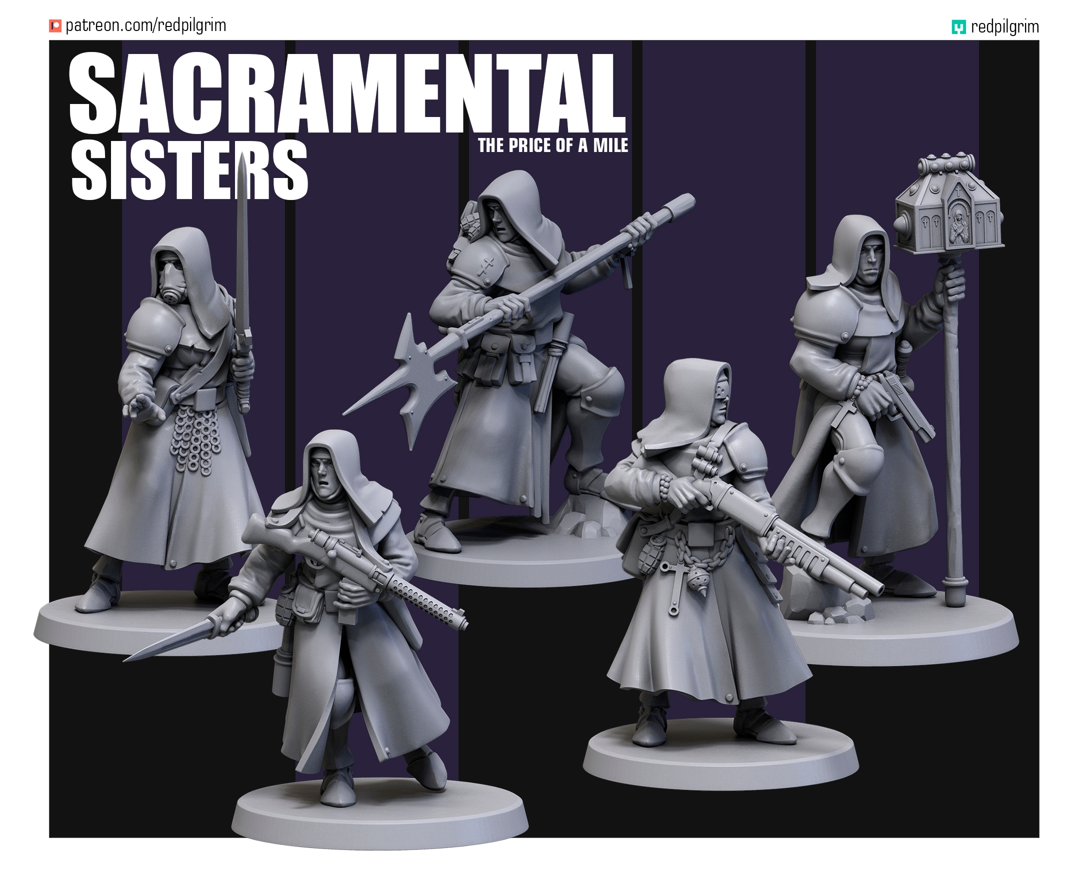 SACRAMENTAL SISTERS by RedPilgrim, is a proxy for Trench Pilgrim, in Trench Pilgrims.
