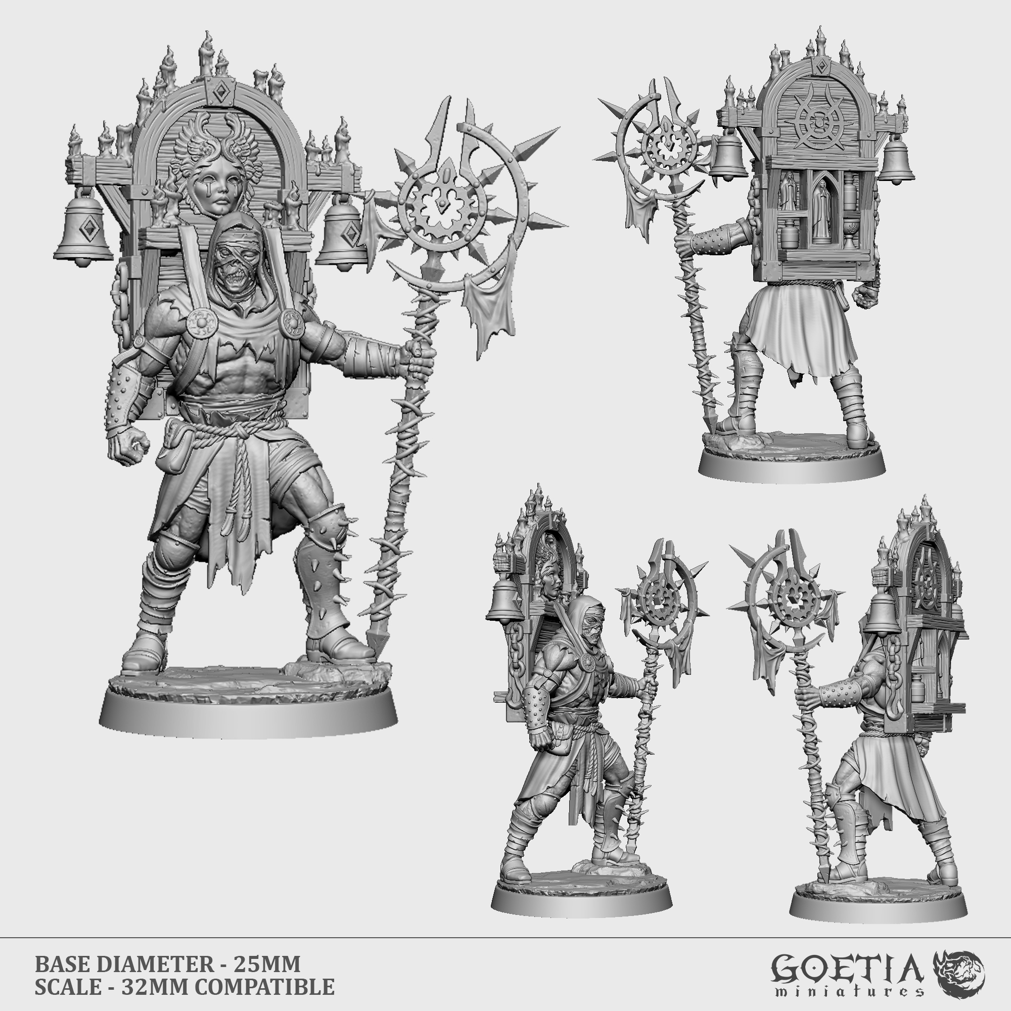Mer-Zabal, Guardian of the Mother's Kiss | The Ivreanate by Goetia Miniatures - Image 2