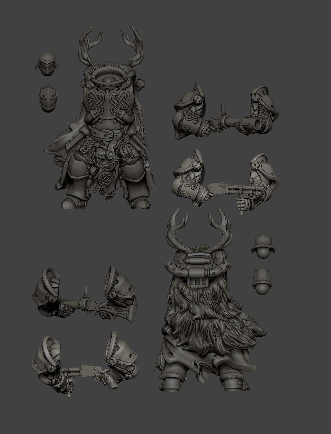 Mechanized Gaelic Warriors v2 by Funduk25 - Image 2