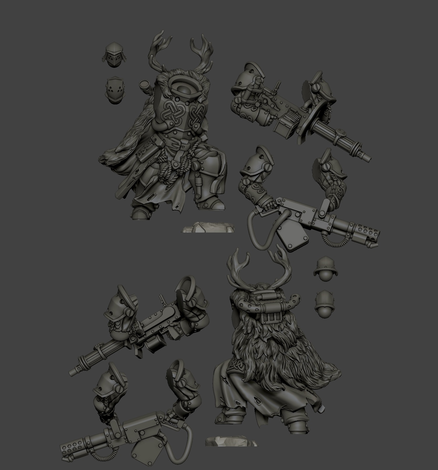 Mechanized Gaelic Warriors v1 by Funduk25 - Image 2