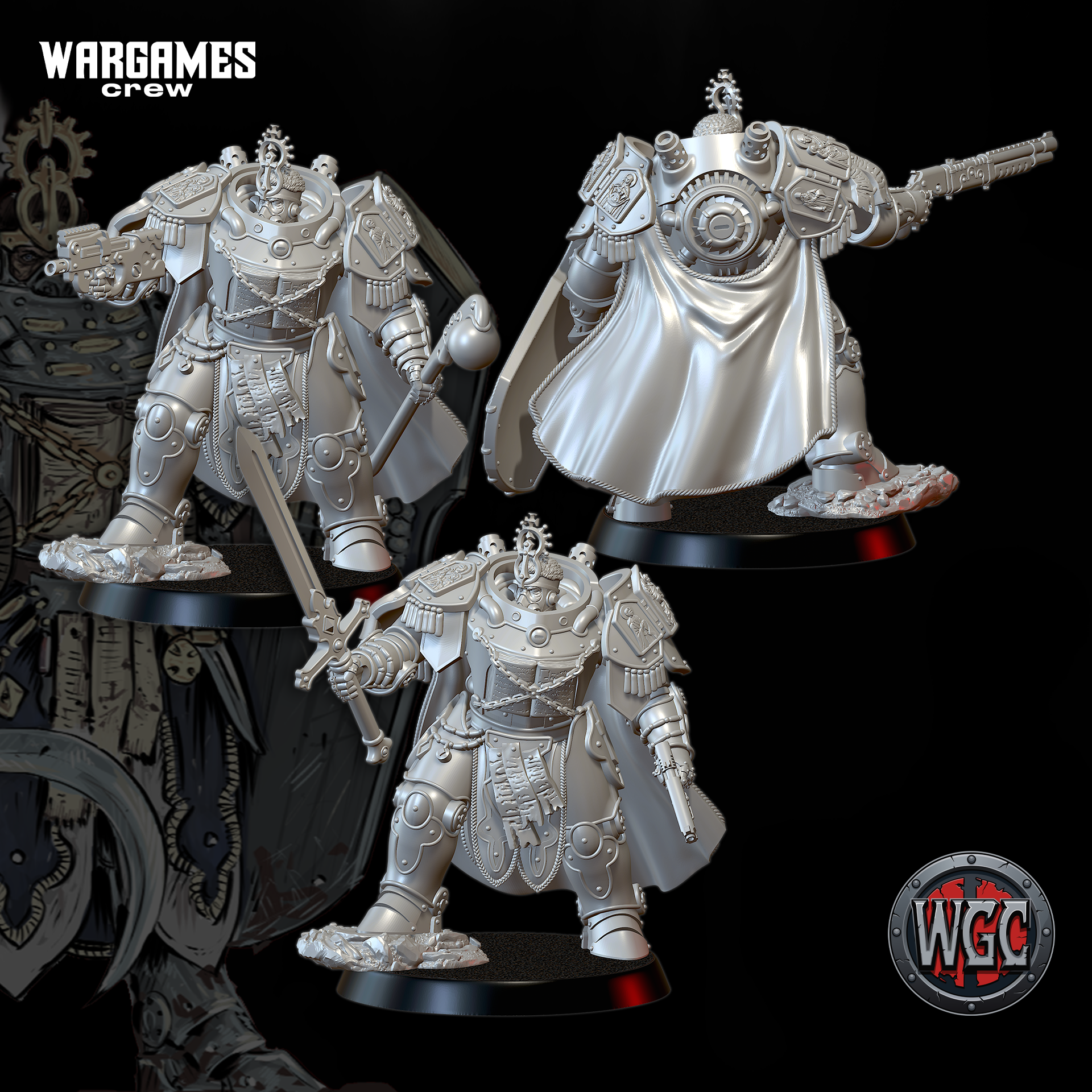 Chewa War-Priest in Heavy Lionheart Armor by WargamesCrew - Image 3