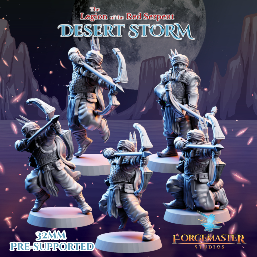 Desert Bow Warriors by Forgemaster Studios - Image 2