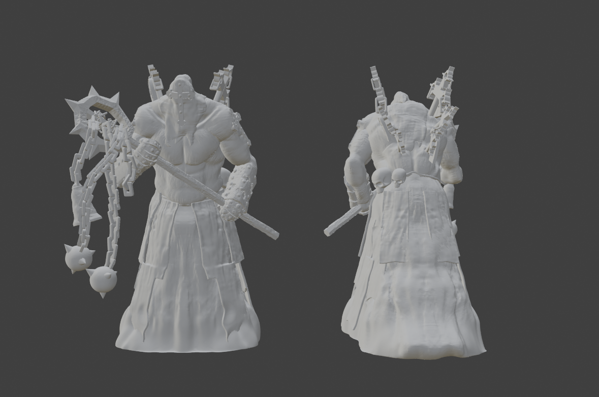 Warrior with Flail by ShyPartArt - Image 2