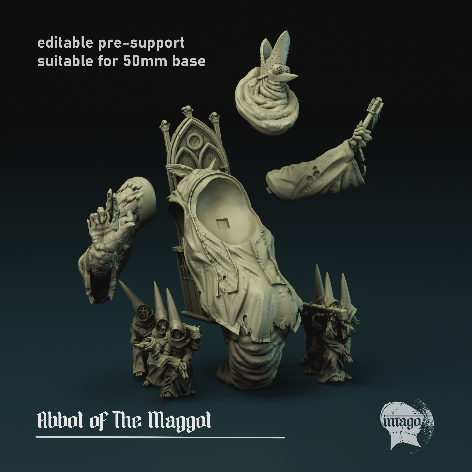 Abbot of the Maggot by Imago Miniatures - Image 2