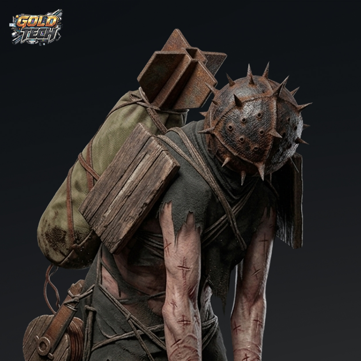 Renegade Bomber - Dark Trench Mesa Demolitionist STL (120mm & 32mm) by goldtech, is a proxy for Ecclesiastic Prisoner, in Trench Pilgrims.