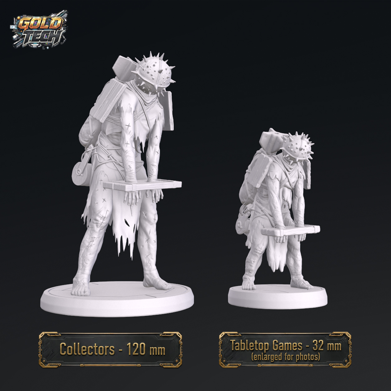 Renegade Bomber - Dark Trench Mesa Demolitionist STL (120mm & 32mm) by goldtech - Image 2
