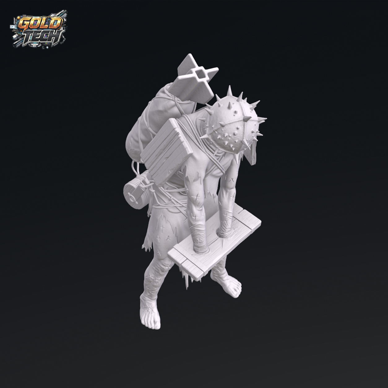 Renegade Bomber - Dark Trench Mesa Demolitionist STL (120mm & 32mm) by goldtech - Image 4