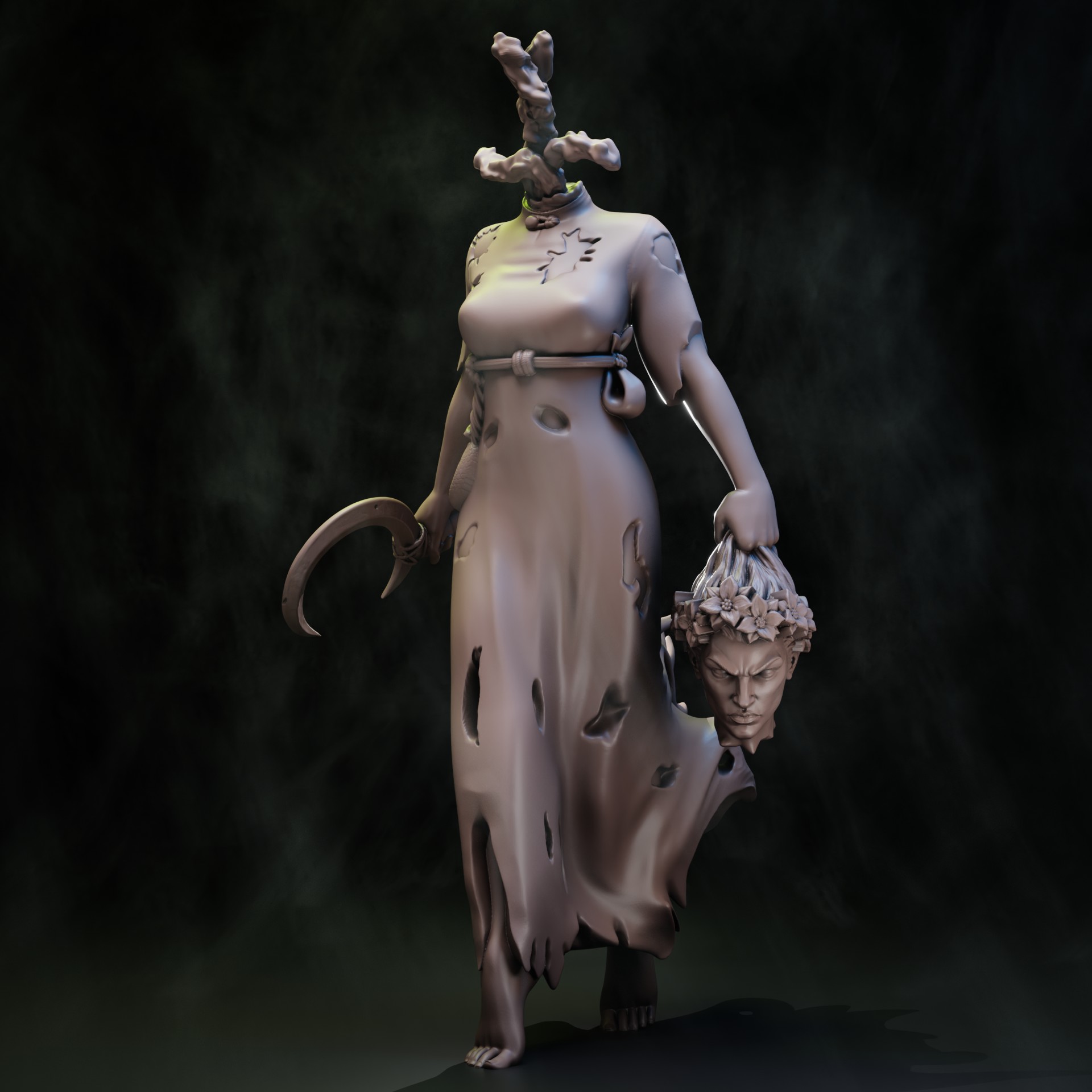 Coven of the Black Woods vol.2 | Noonwraith + NSFW by 42studio, is a proxy for Heretic Chorister, in Heretic Legion.