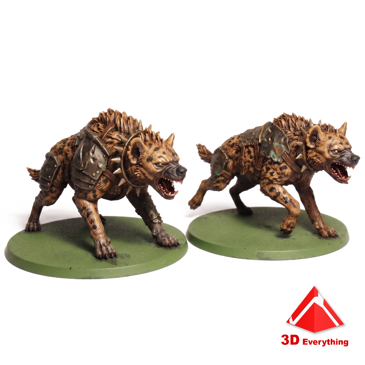 War hyenas by 3DEverything, is a proxy for Attack Dog, Guard Dog, Trench Dog, Trench Dog (hell Hound), in Court of the Seven Headed Serpent, Cult of the Black Grail, The Principality of New Antioch.