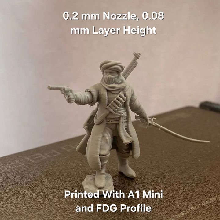 4 Mamluk Wanderer, Faris Barnaba by Cursed Anvil 3D Modelling and Design Ltd. - Image 4