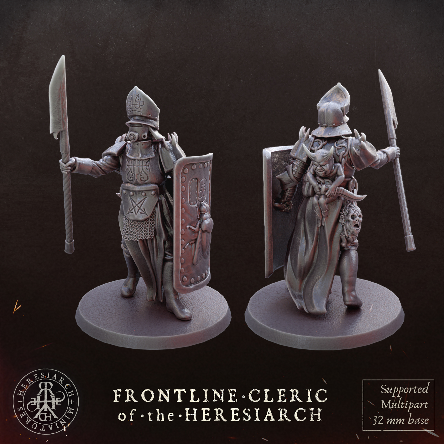 Frontline Cleric of the Heresiarch by HeresiarchMiniatures - Image 2