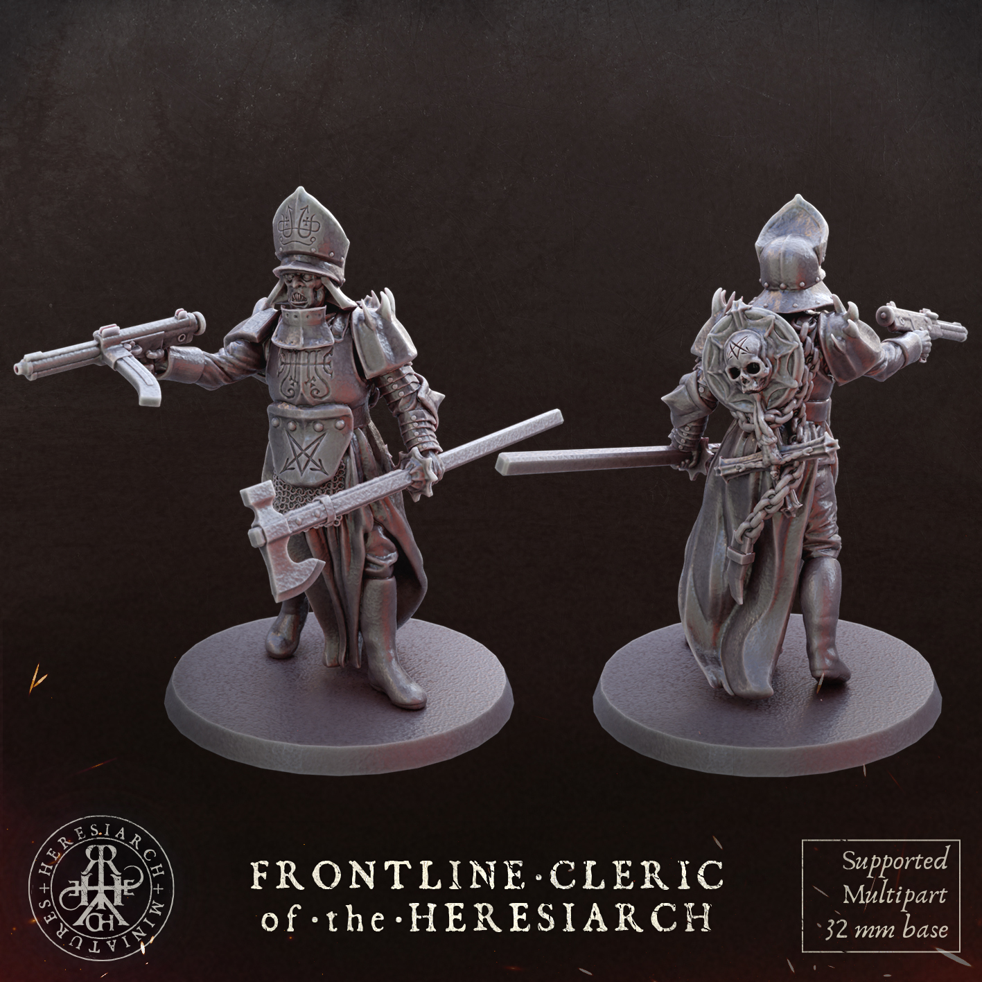 Frontline Cleric of the Heresiarch by HeresiarchMiniatures - Image 3