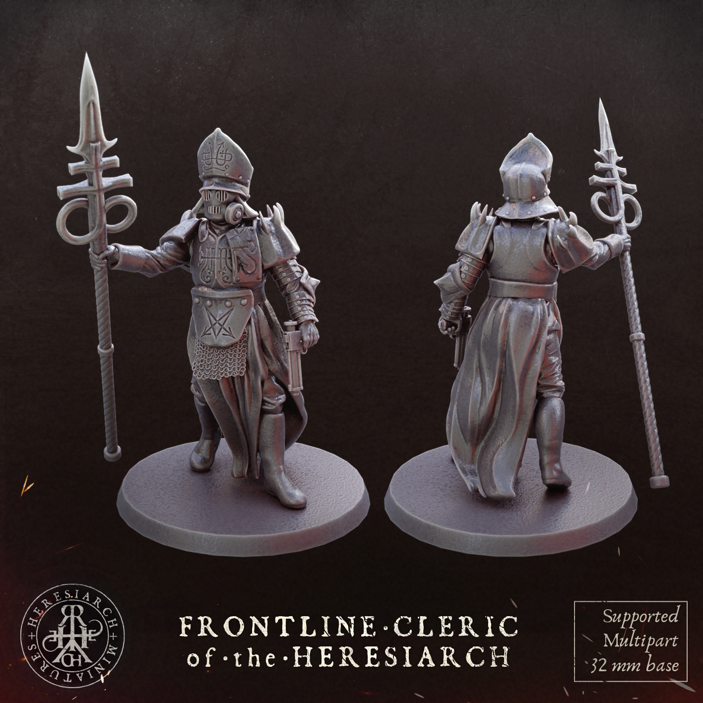 Frontline Cleric of the Heresiarch by HeresiarchMiniatures - Image 4