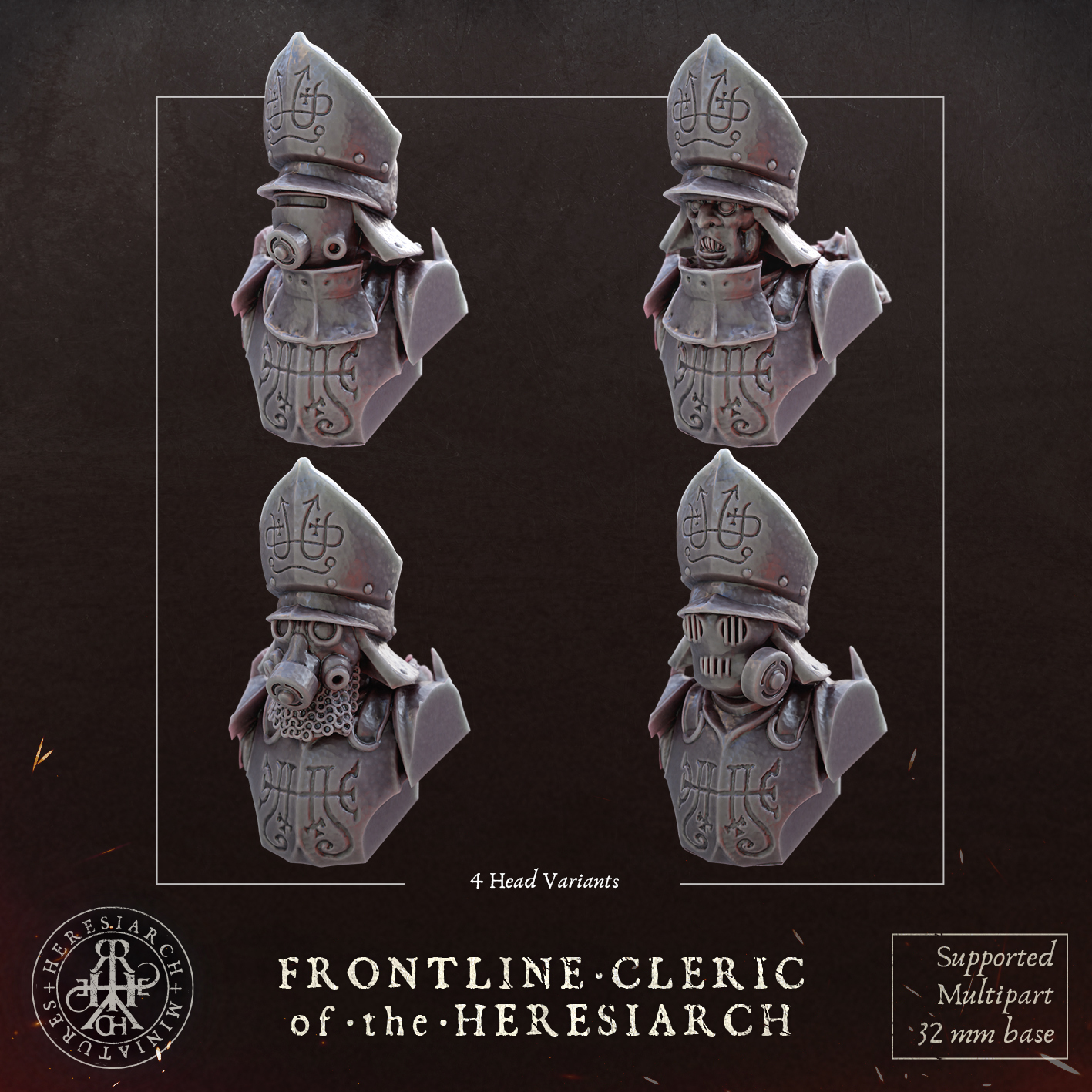 Frontline Cleric of the Heresiarch by HeresiarchMiniatures - Image 6