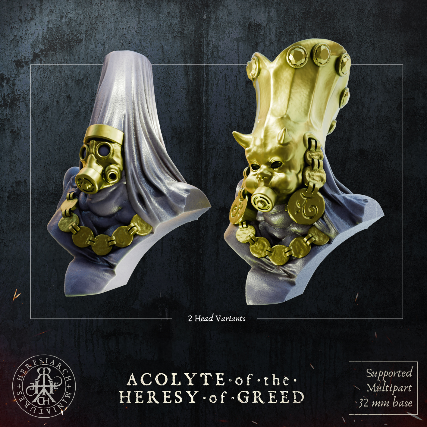 Acolyte of the Heresy of Greed by HeresiarchMiniatures - Image 6