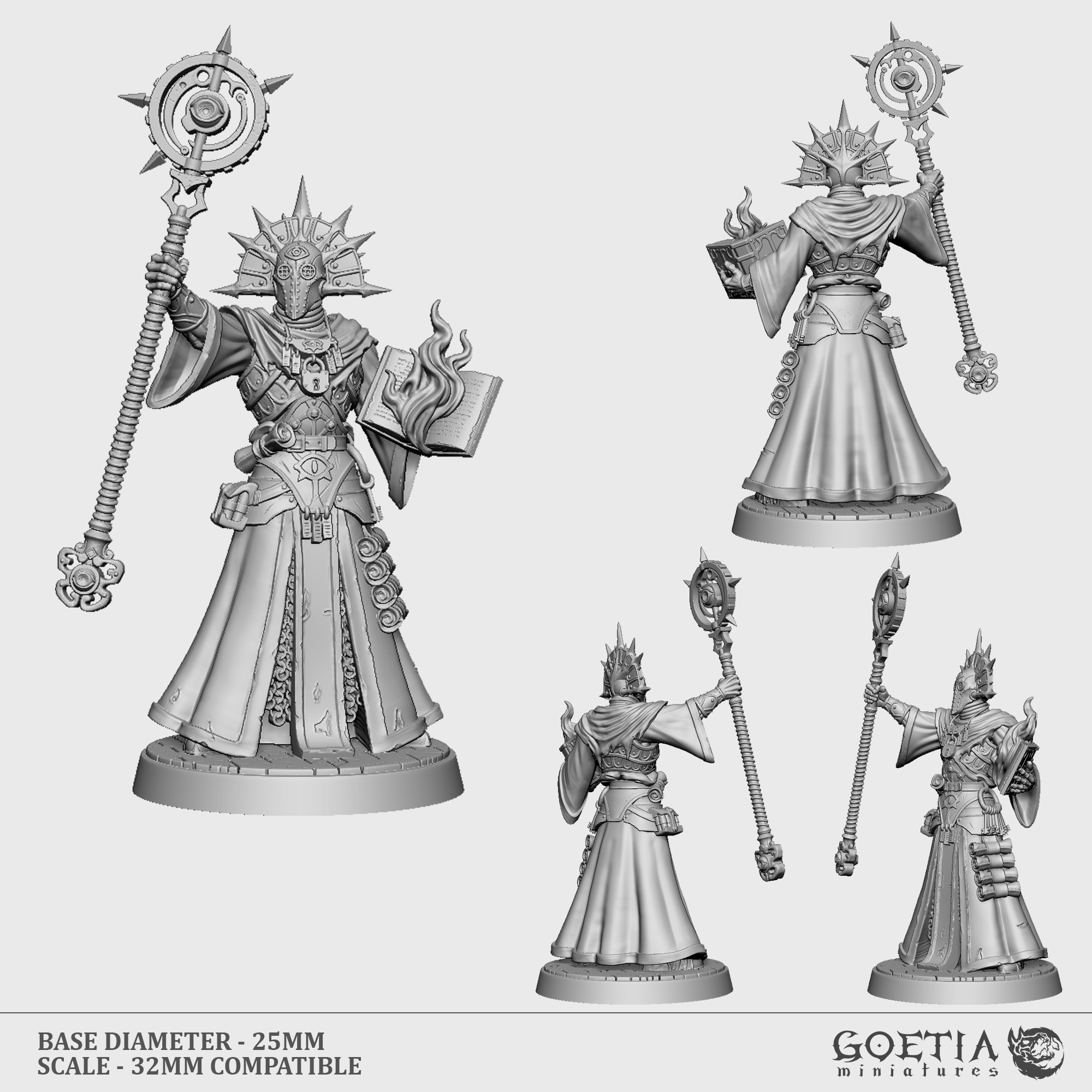 Purifier of the Sickening Falseness | The Order of the Unknown by Goetia Miniatures - Image 2