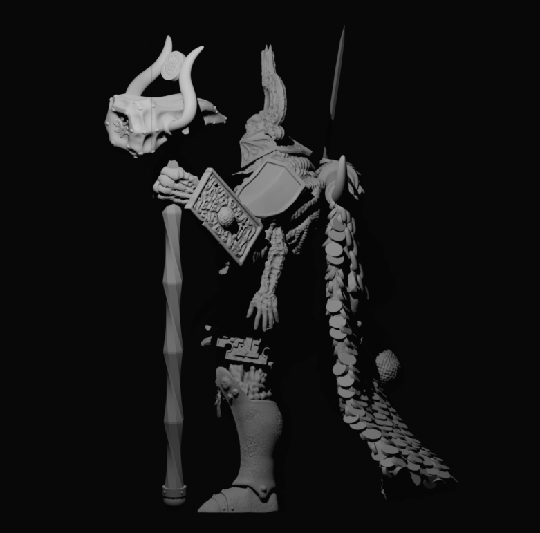 Saintly Desecration of Greed - Trench Crusaders by ATrainMakes, is a proxy for Desecrated Saint, in Court of the Seven Headed Serpent.