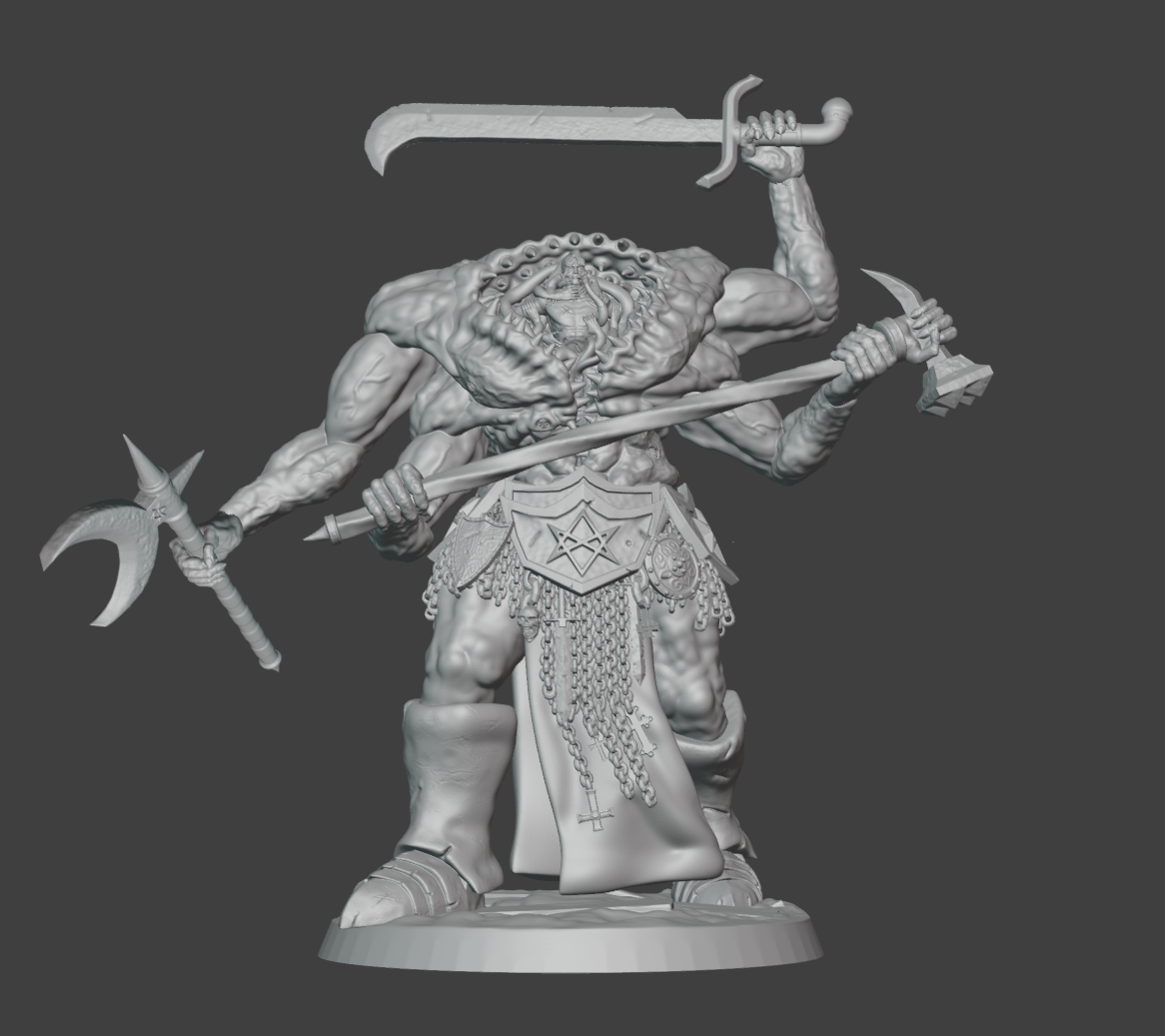 Asmodeun Desecrator - Lustfull saint by Wills Hobby - Image 4
