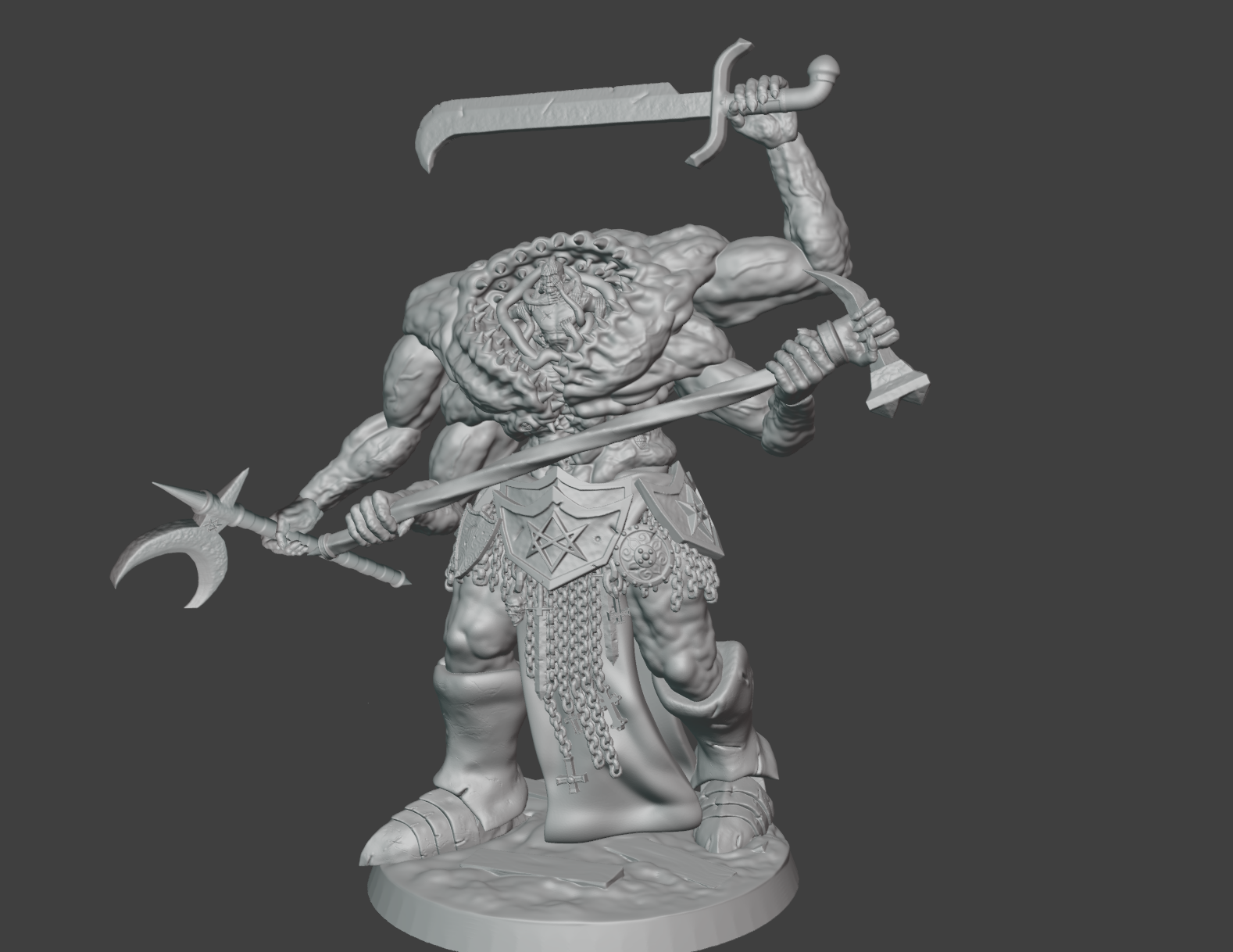 Asmodeun Desecrator - Lustfull saint by Wills Hobby - Image 3