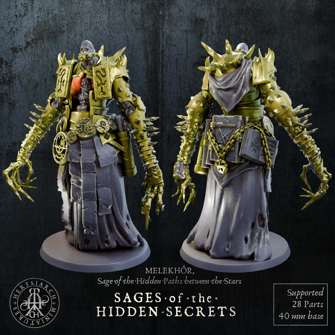 Sages of the Hidden Secrets by HeresiarchMiniatures - Image 2