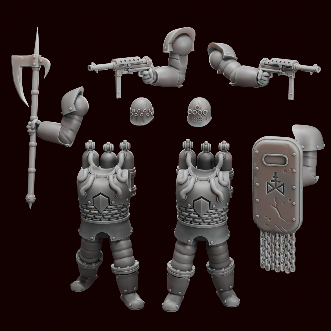 Naval Reaver Elites by Traktor Miniatures - Image 2