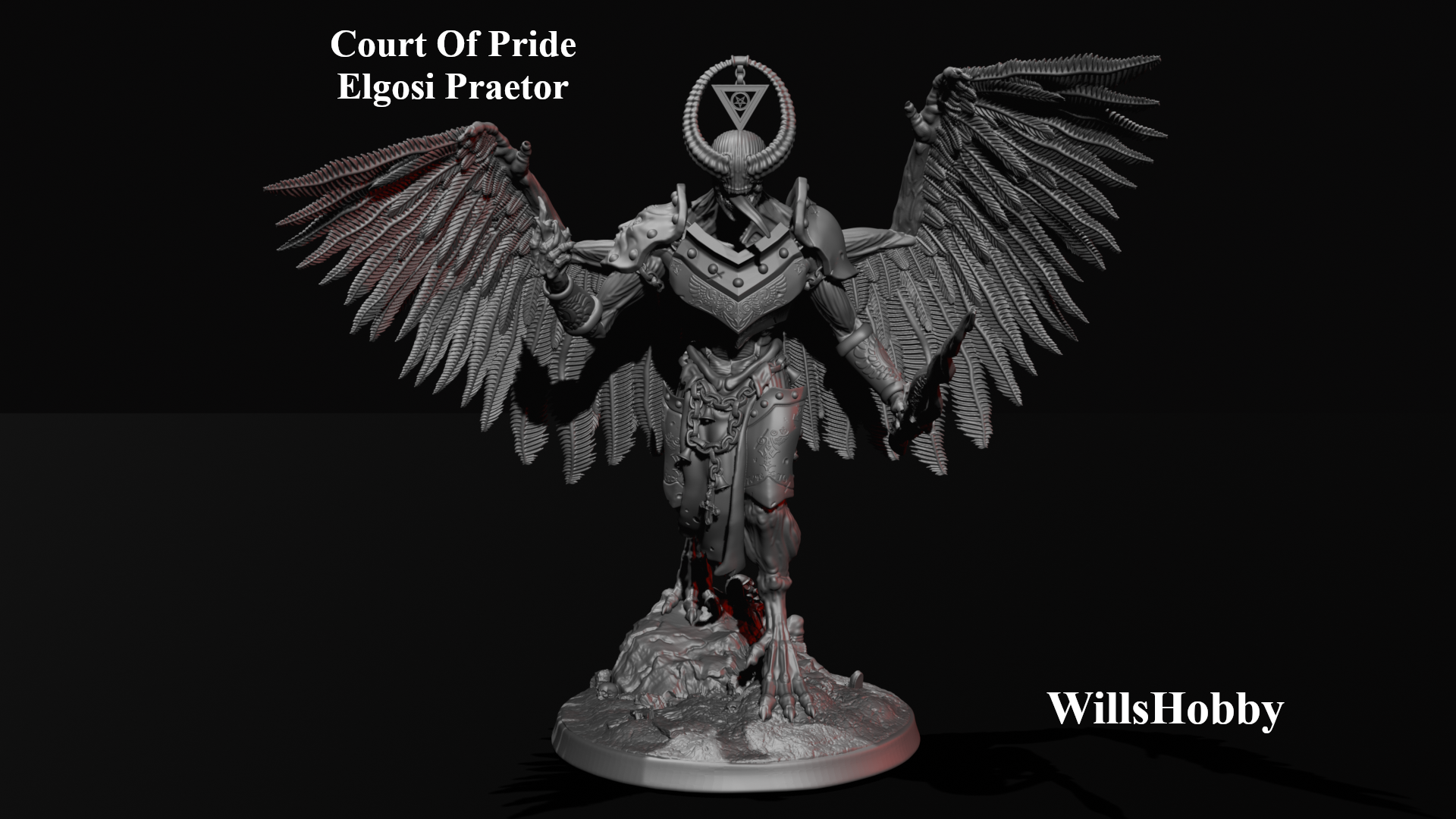 Court of Pride Elgosi Praetor by Wills Hobby, is a proxy for Praetor, in Court of the Seven Headed Serpent.