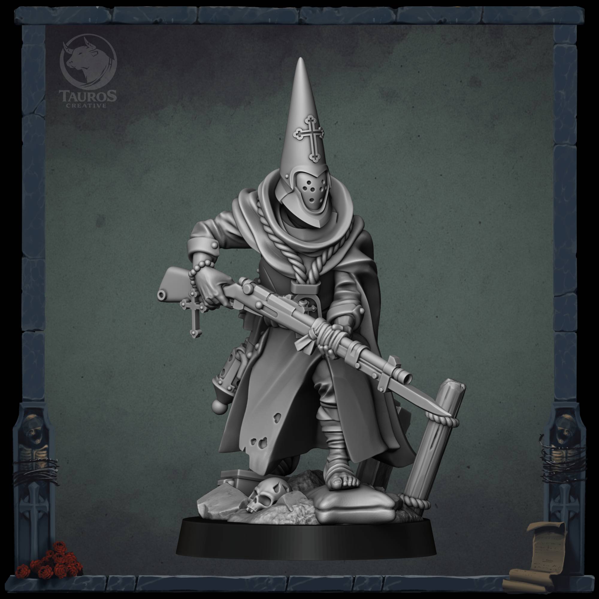 Penitent Brotherhoods — Hermanos Penitentes (Yeoman/ Pilgrim) — Trench Grimdark Warfare by Tauros Creative - Image 4