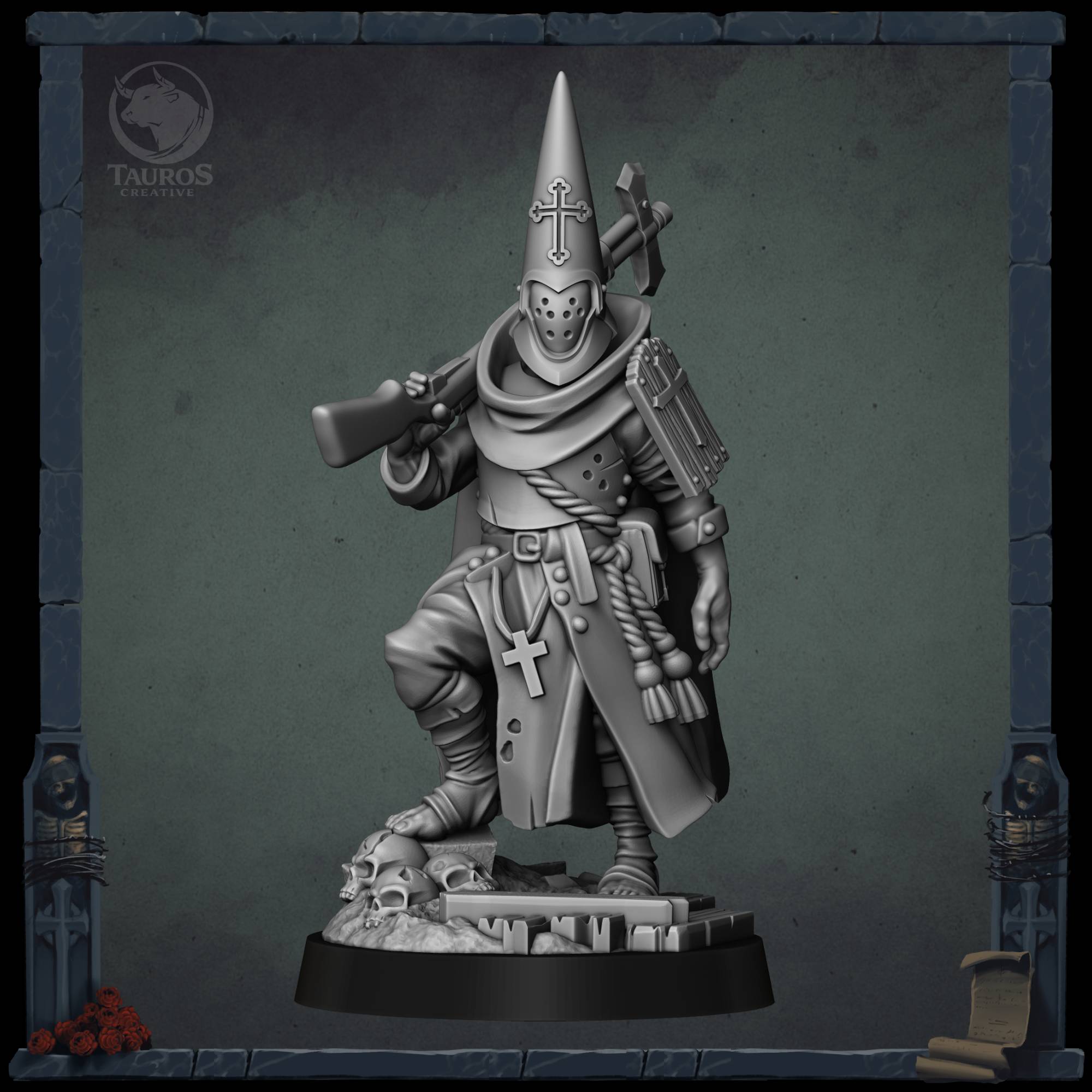 Penitent Brotherhoods — Hermanos Penitentes (Yeoman/ Pilgrim) — Trench Grimdark Warfare by Tauros Creative - Image 3