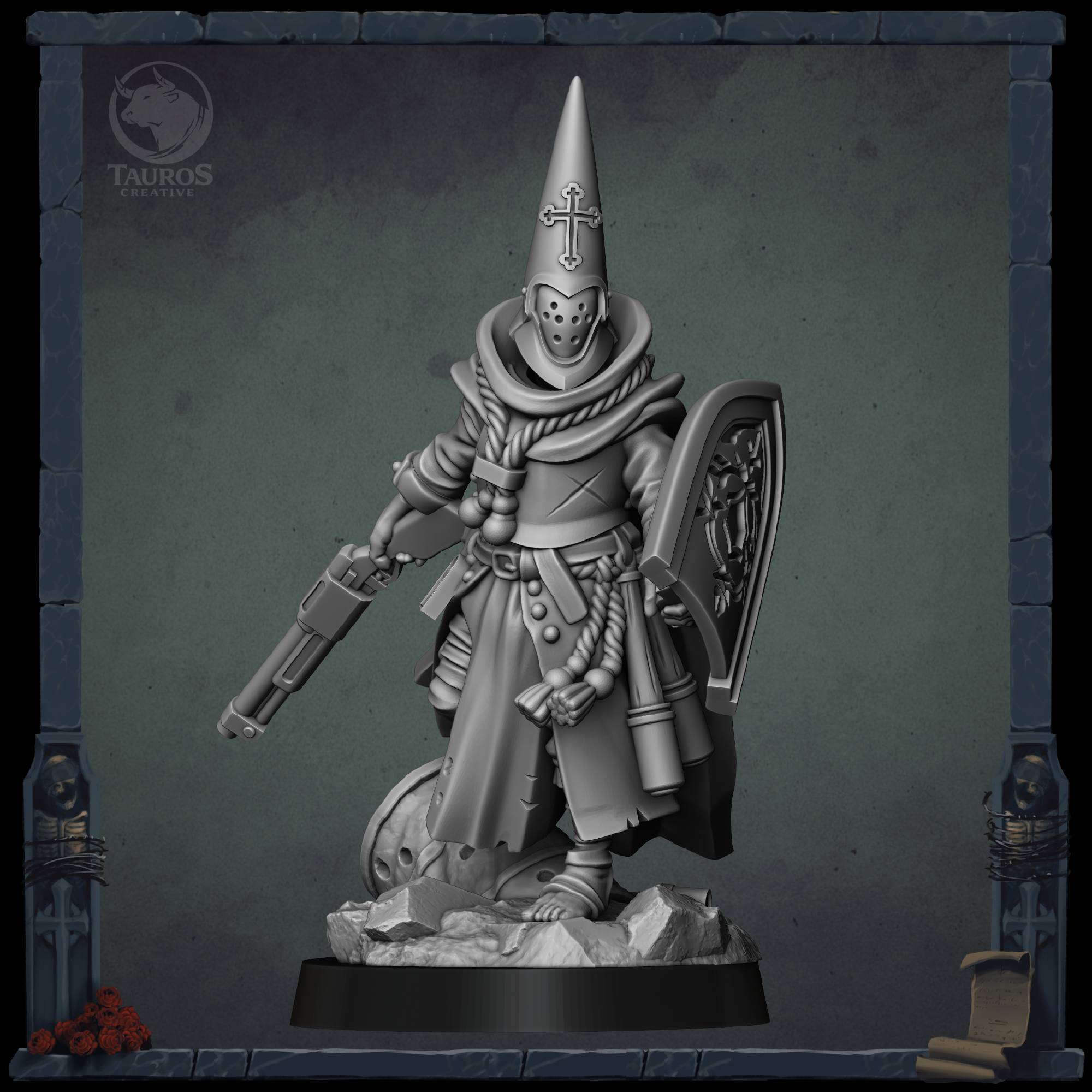 Penitent Brotherhoods — Hermanos Penitentes (Yeoman/ Pilgrim) — Trench Grimdark Warfare by Tauros Creative - Image 5