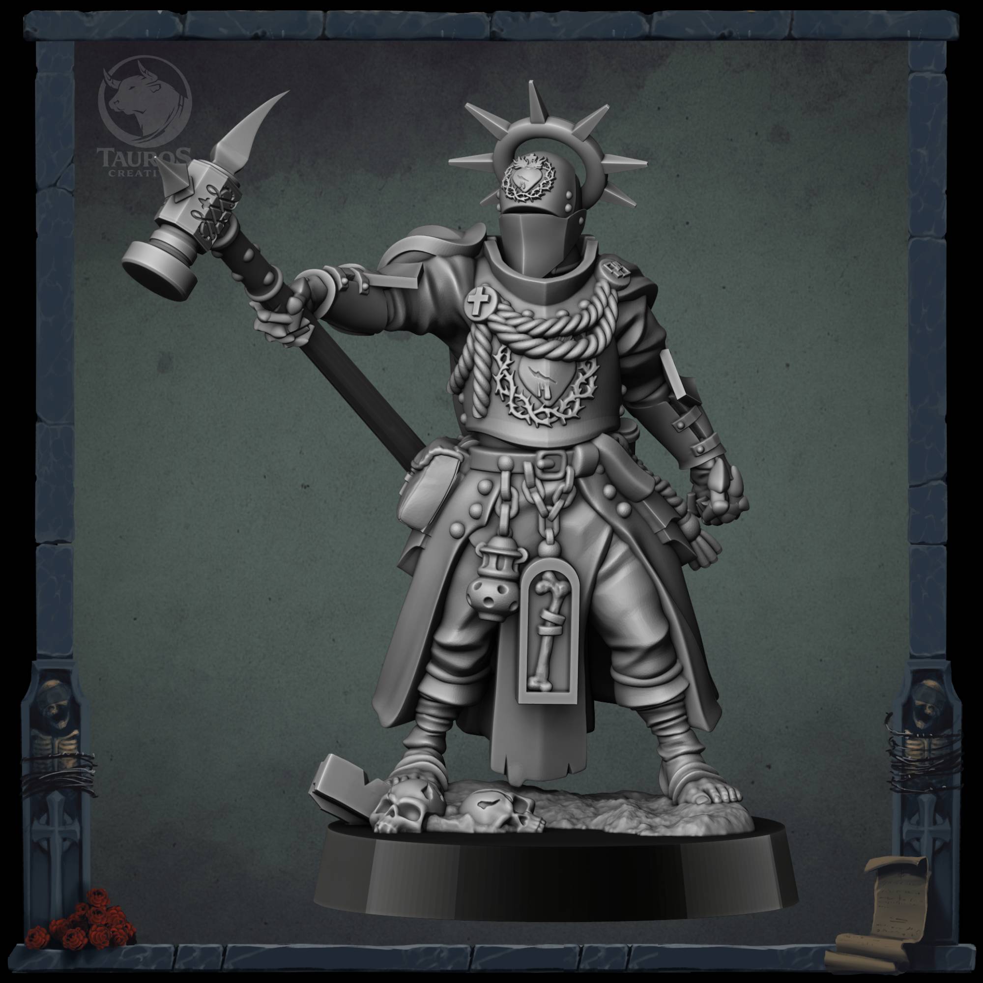 Penitent Brotherhoods — Armaos (Shocktrooper/ Yeoman/ Pilgrim) — Trench Grimdark Warfare by Tauros Creative - Image 3